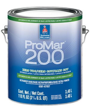 ProMar 200 Zero VOC Interior Latex Low Sheen