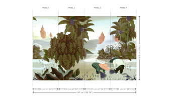Панно Décors & Panoramiques Hills of Sapa Dawn 97591