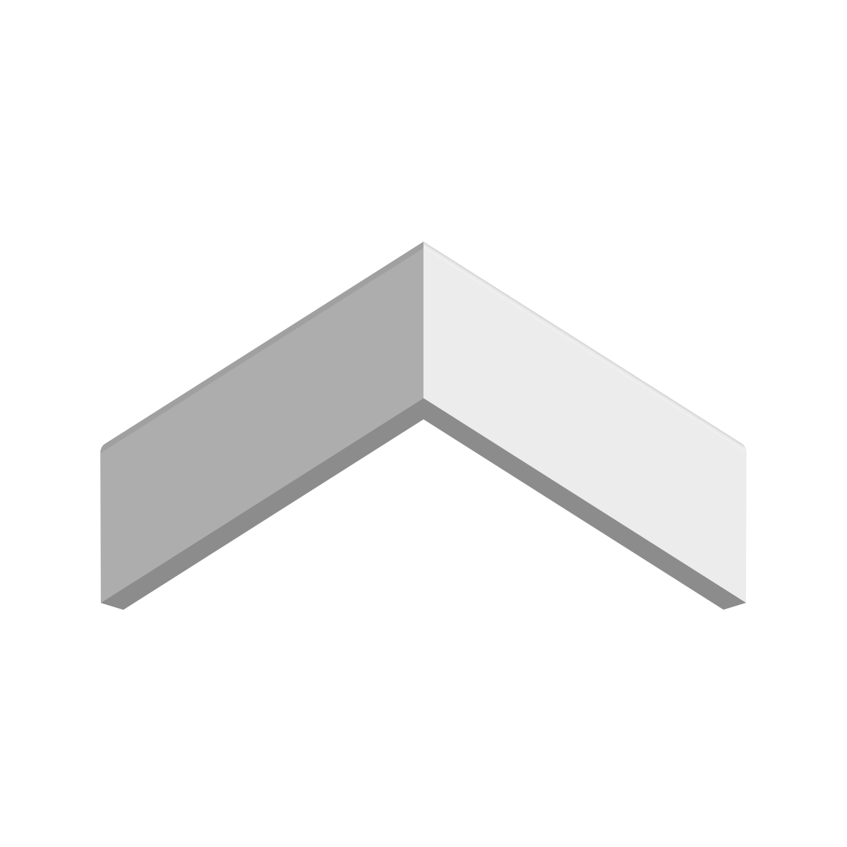 Плинтус белый,  Base 8012 p