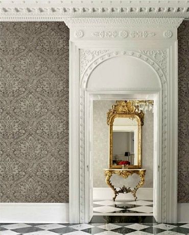 Wallquest Champagne Damasks AD50004